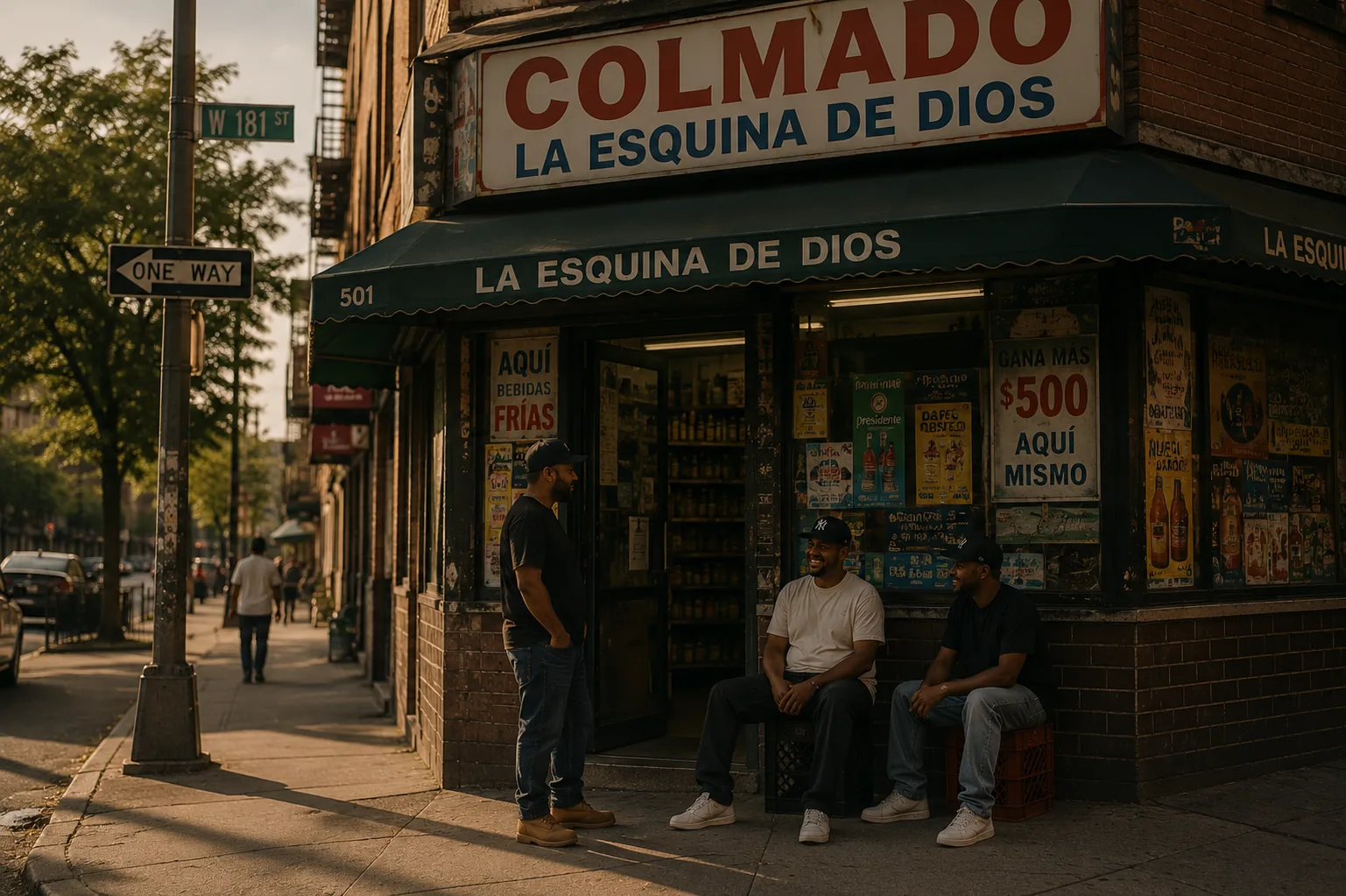 Bodega corner store on West 181st Street